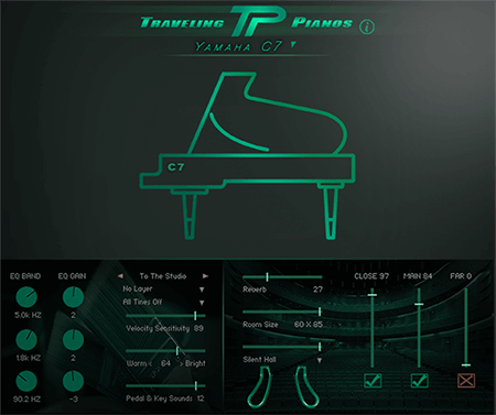 Kirk Hunter Studios Traveling Pianos KONTAKT